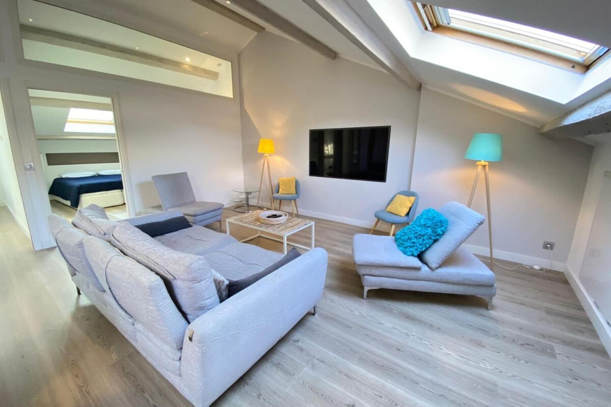 Modern & Bright 4-Room Apartment In Cannes Banane 외부 사진
